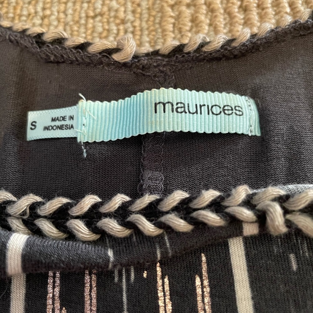 Maurices Grey Patterned Summer Tank - Picture 2 of 3